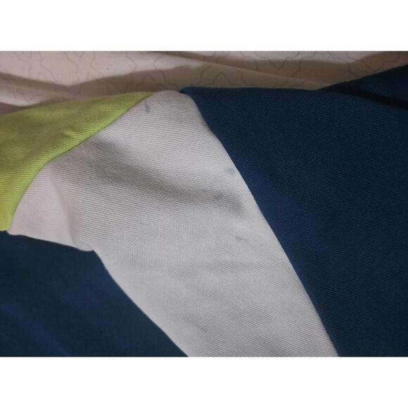 Puma Men's Sweatsuit Medium Blue with White and Lime Accents - Picture 3 of 6